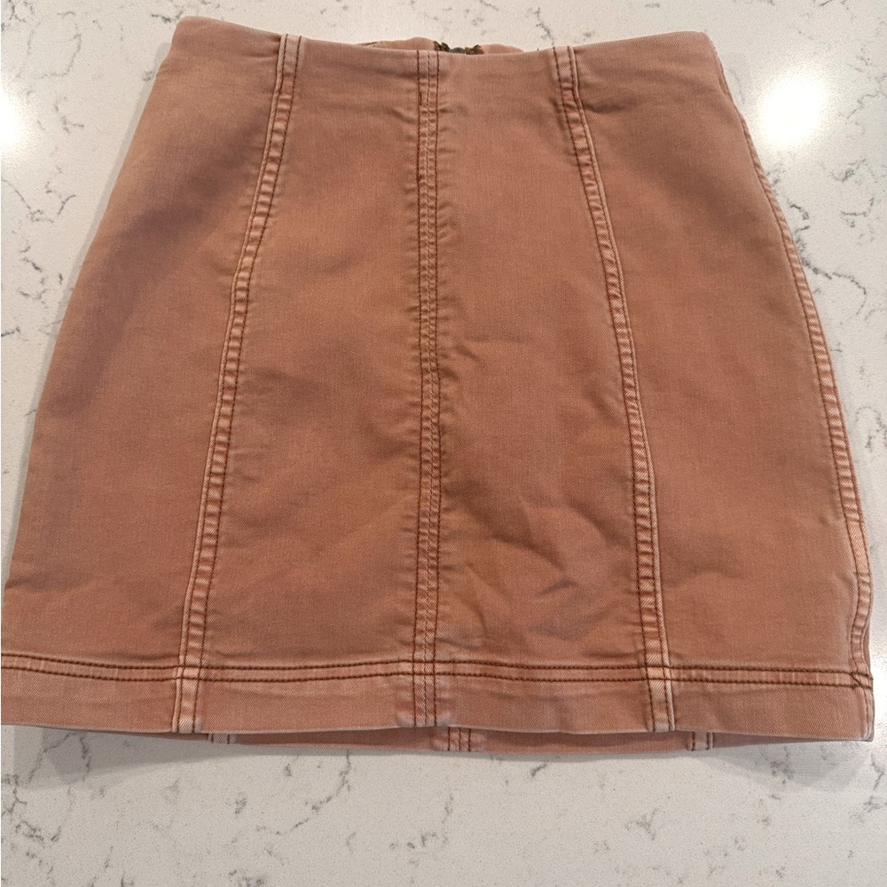 Free People Modern Femme Mini Skirt